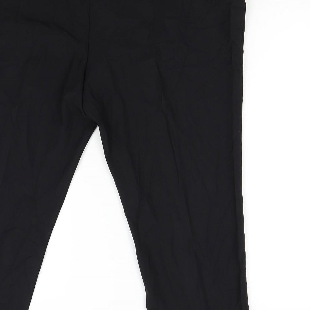 Bonmarché Womens Black   Trousers  Size 22 L27 in