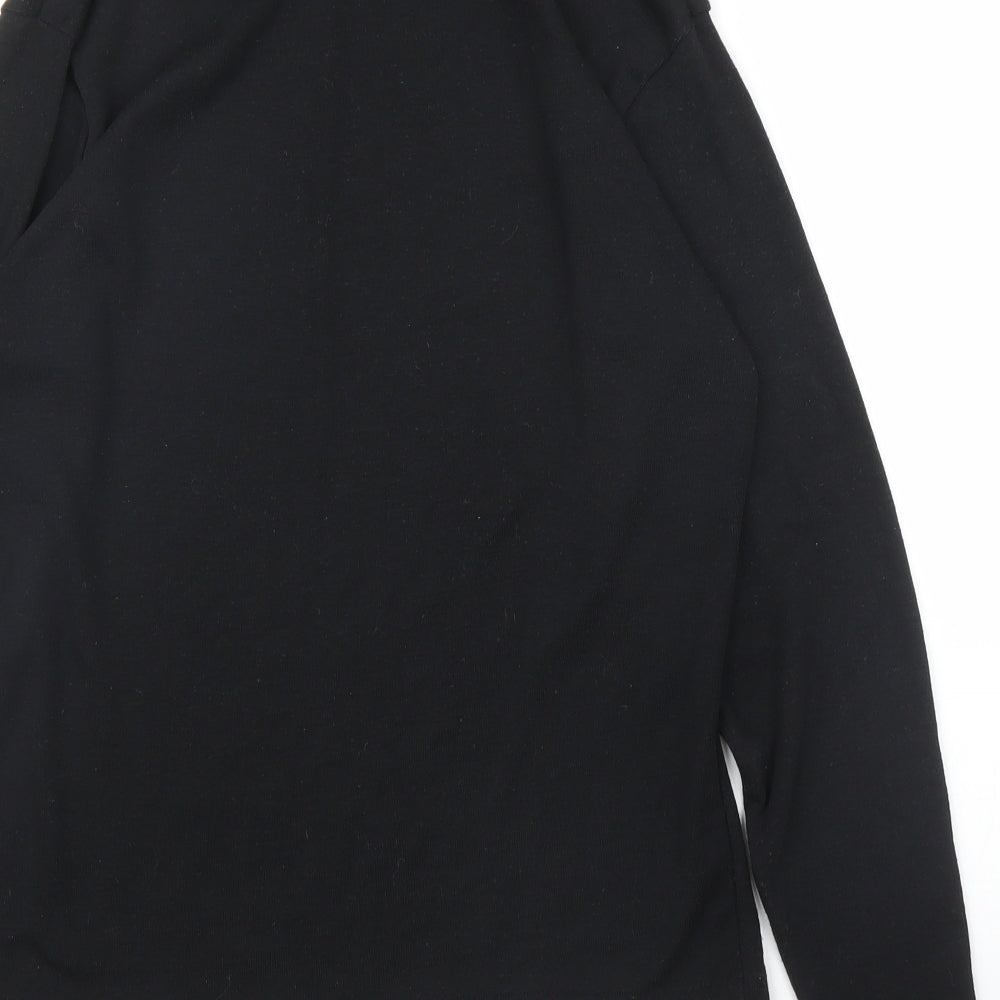 Emreco Womens Black   Pullover Jumper Size 14