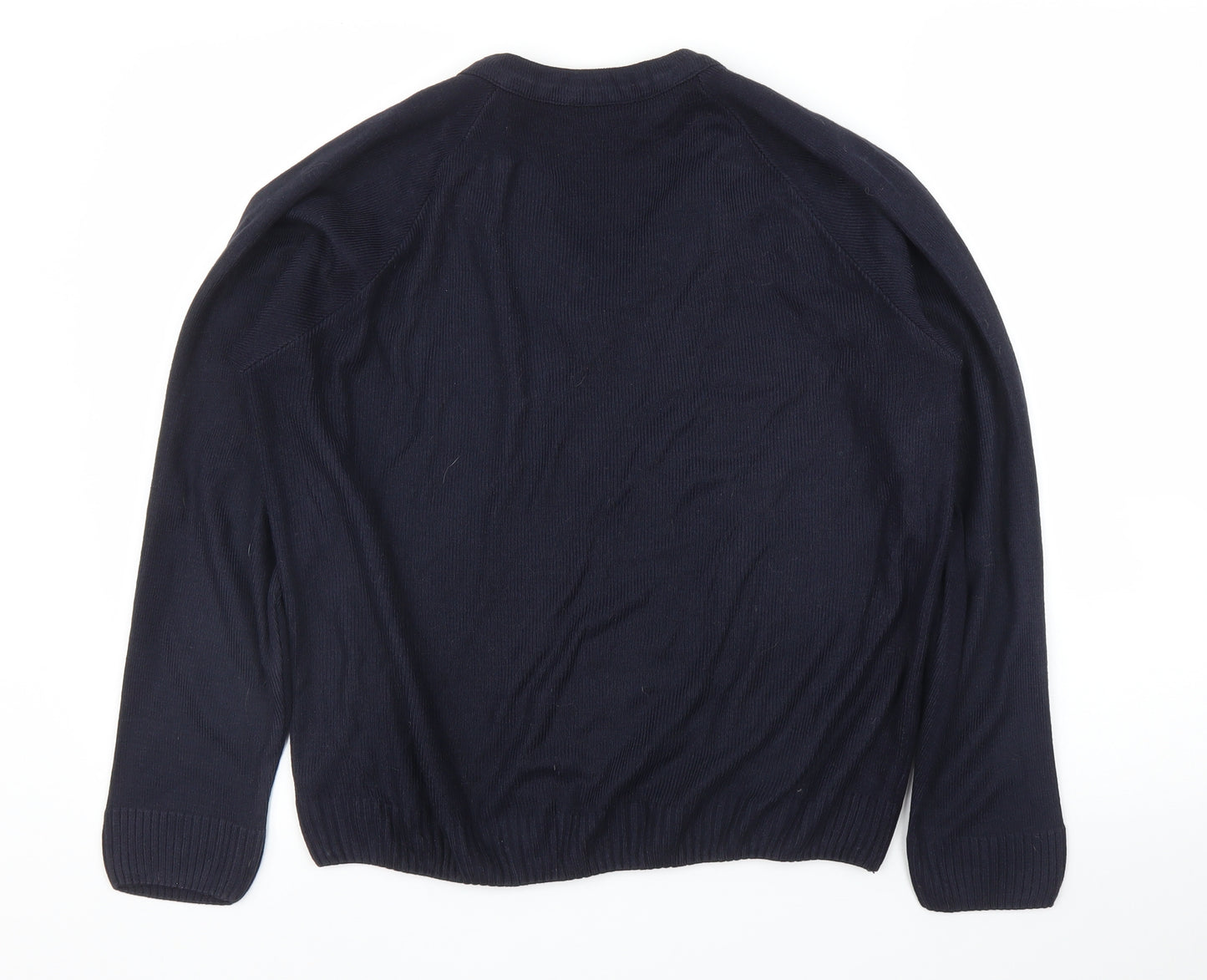 Michael Seghal Mens Blue   Pullover Jumper Size M