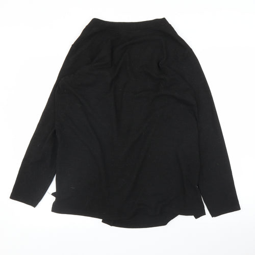 Nutmeg Womens Black   Cardigan Jumper Size 16