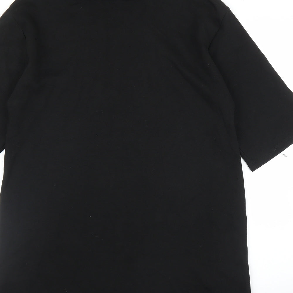 Preworn Womens Black   Tunic Blouse Size L