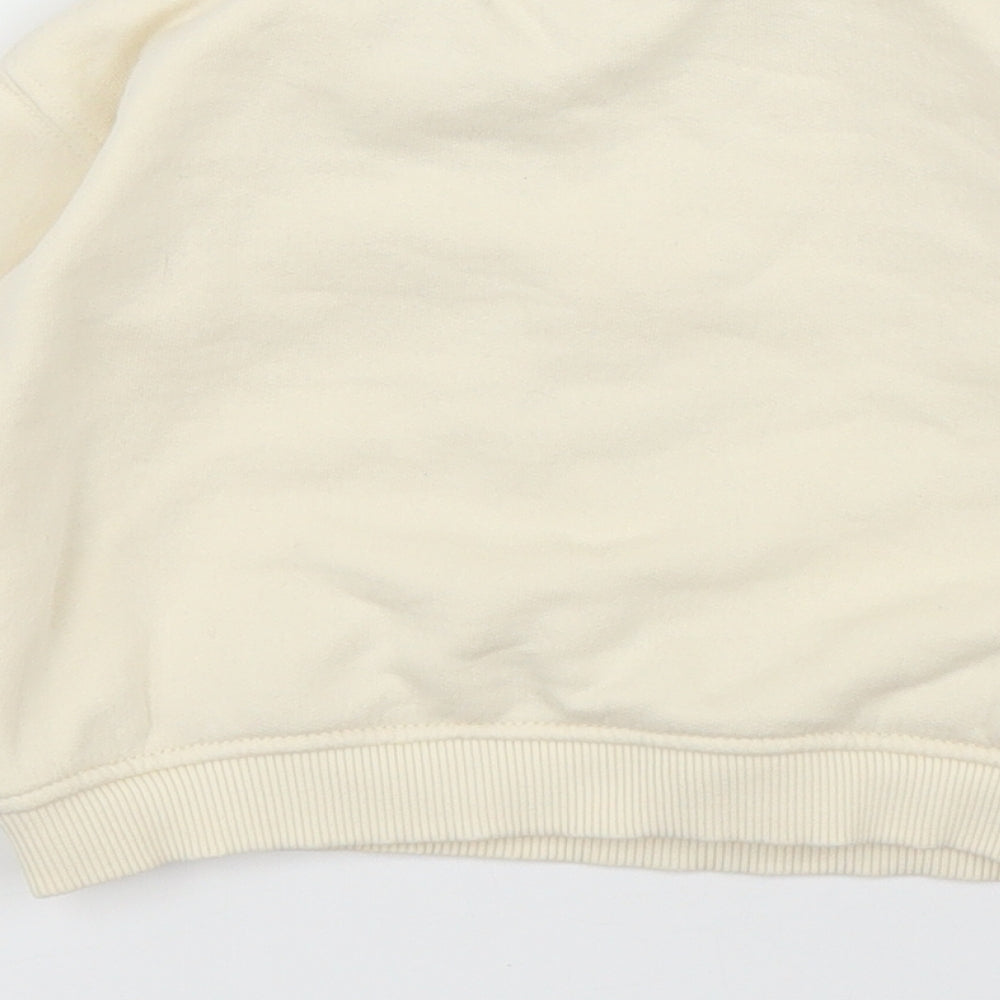 Zara Girls Ivory   Pullover Jumper Size 12-18 Months