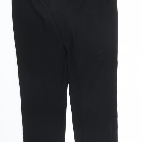 M&S Womens Black   Trousers  Size 10 L27 in