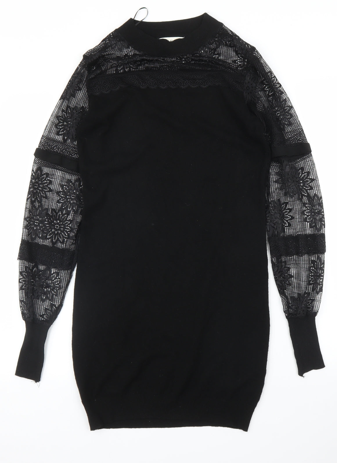 Wild Flowers Womens Black   Jumper Dress  Size M