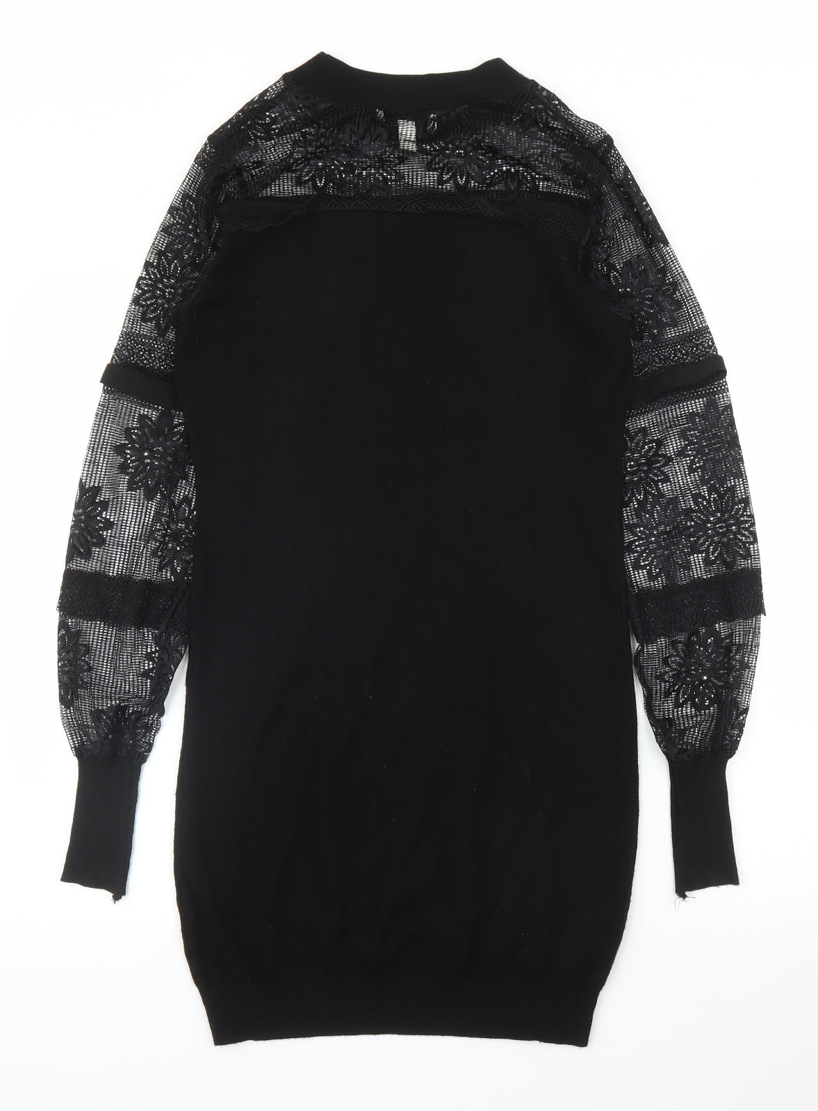 Wild Flowers Womens Black   Jumper Dress  Size M