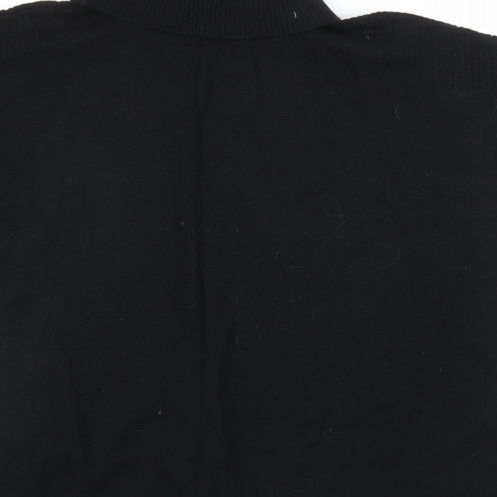 New Look Womens Black   Pullover Jumper Size S  - Poncho
