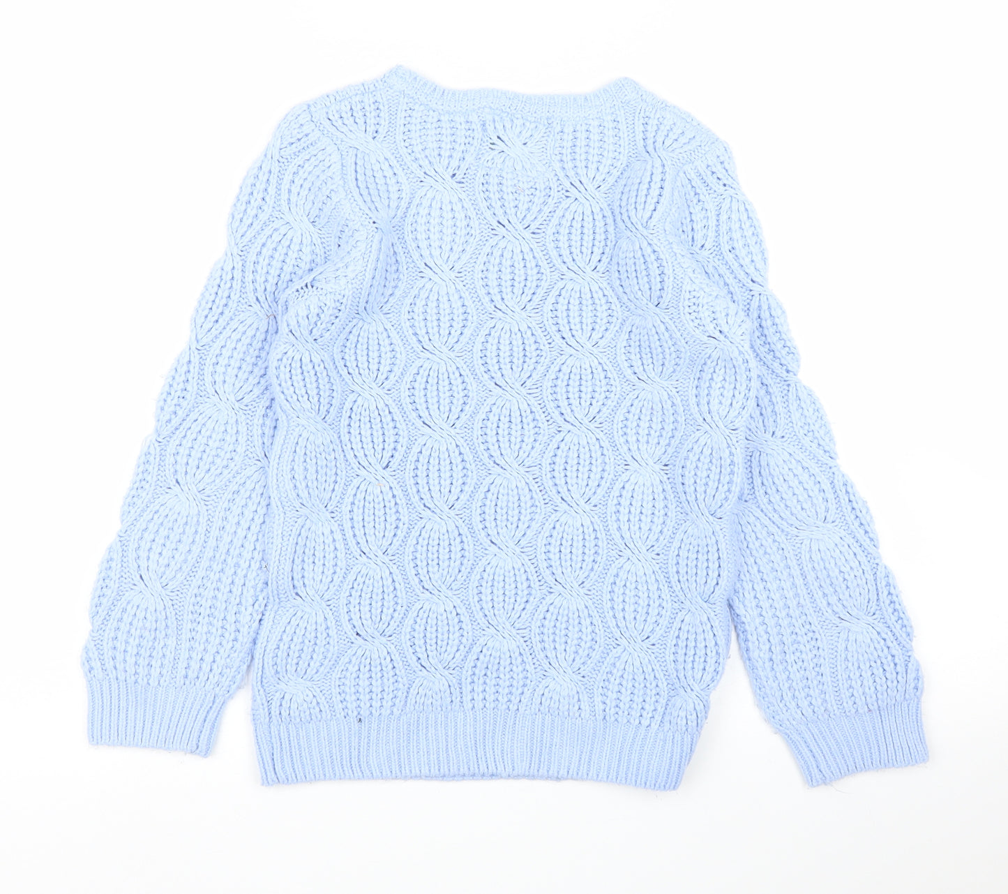 Primark Girls Blue   Pullover Jumper Size 10 Years
