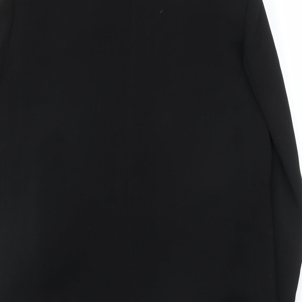 VivaKi Mens Black   Jacket Suit Jacket Size 40