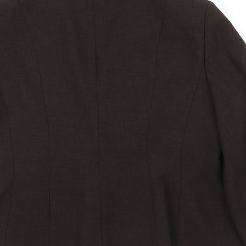 Precis Womens Brown   Jacket Blazer Size 16