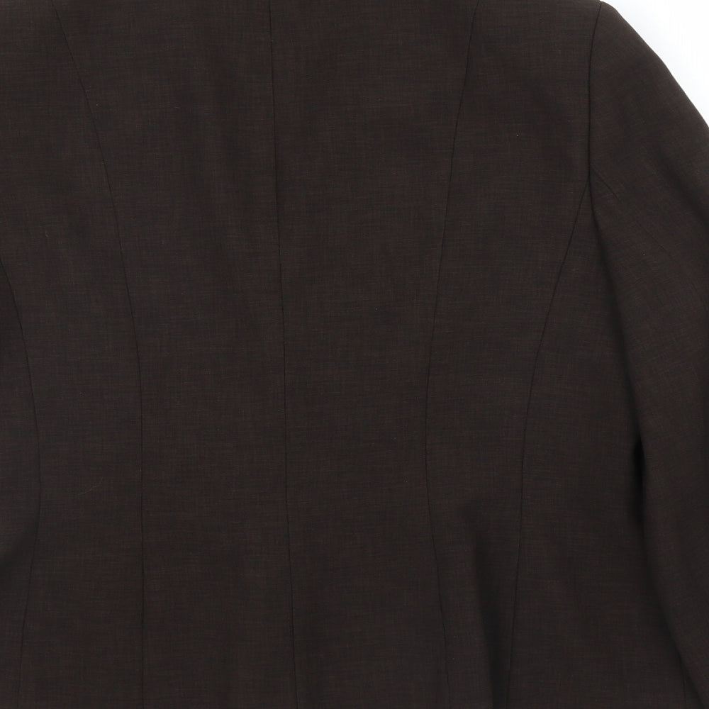 Precis Womens Brown   Jacket Blazer Size 16