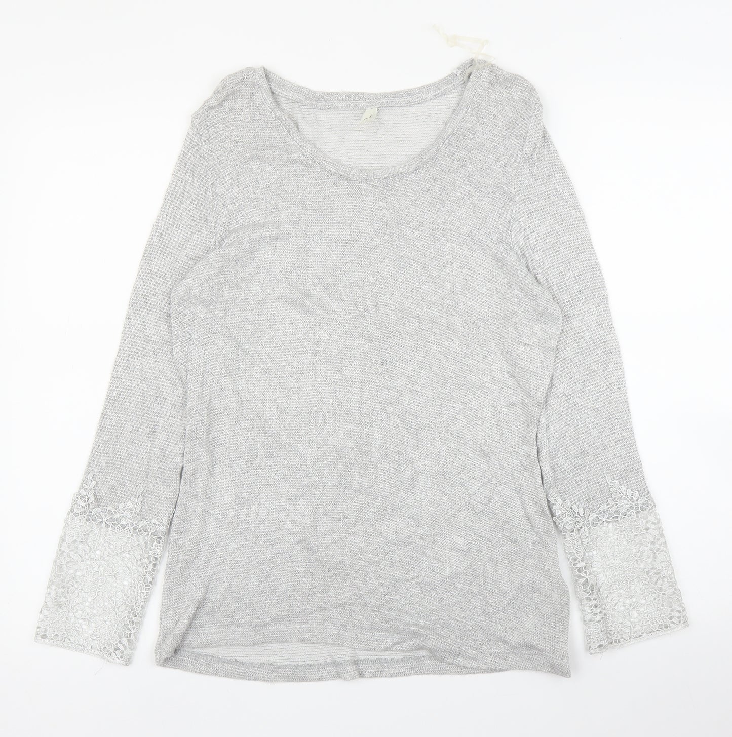 Defacto Womens Grey   Pullover Jumper Size L