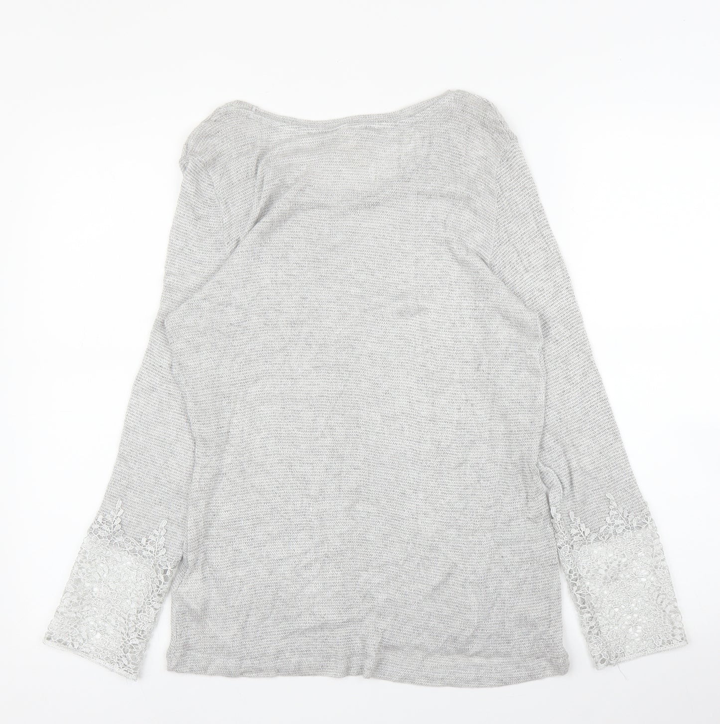 Defacto Womens Grey   Pullover Jumper Size L