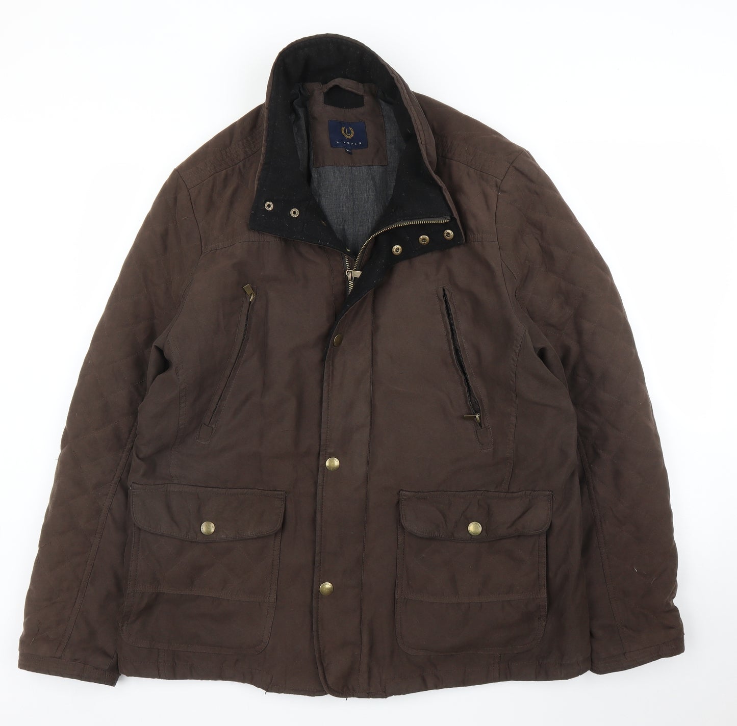 Matalan Mens Brown   Overcoat Coat Size XL