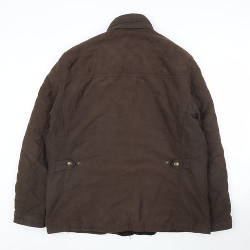 Matalan Mens Brown   Overcoat Coat Size XL
