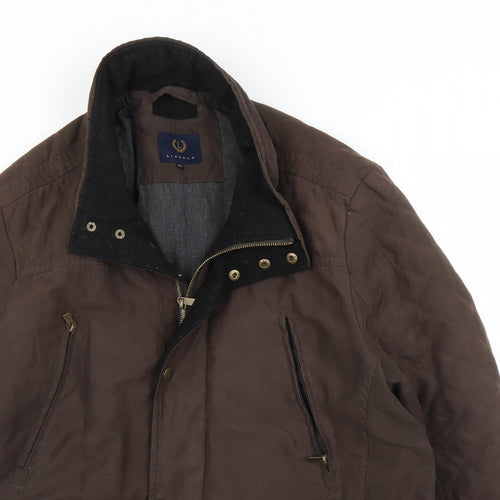 Matalan Mens Brown   Overcoat Coat Size XL