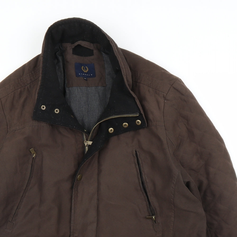 Matalan Mens Brown   Overcoat Coat Size XL