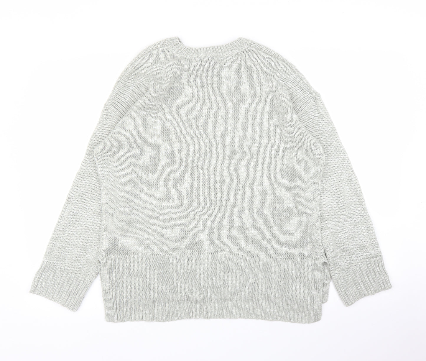 New Look Womens Grey   Pullover Jumper Size M