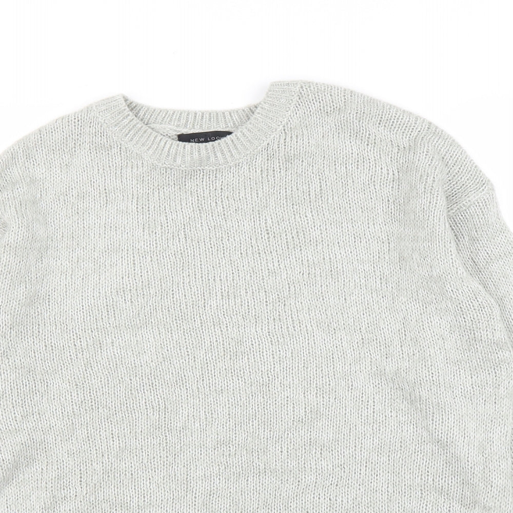 New Look Womens Grey   Pullover Jumper Size M