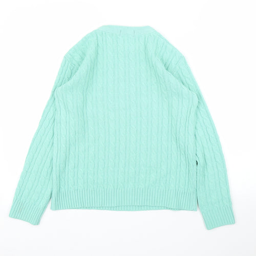Choice Womens Green   Pullover Jumper Size XS