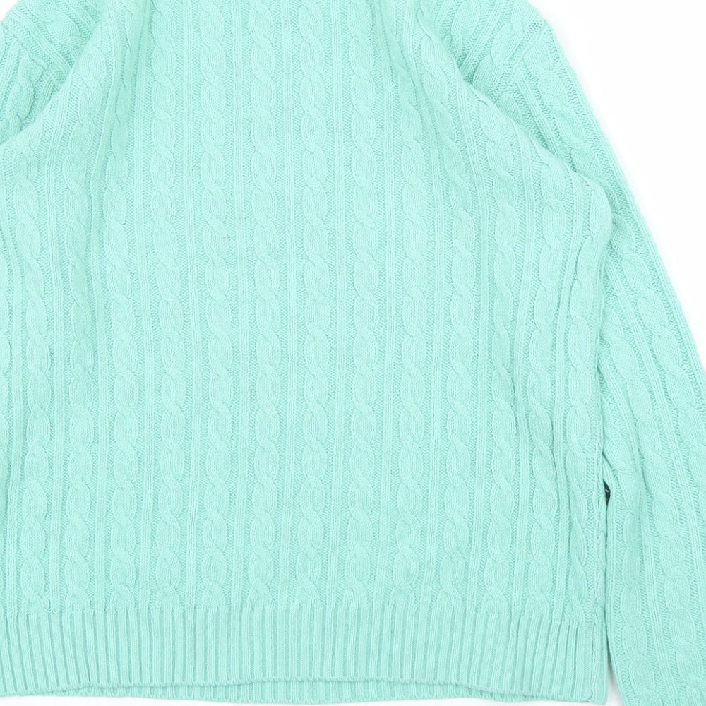 Choice Womens Green   Pullover Jumper Size XS