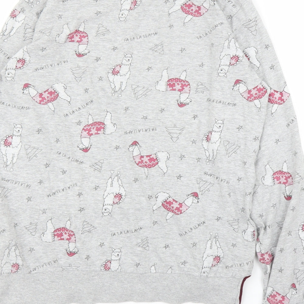 Avenue Womens Grey   Pullover Jumper Size M  - Christmas