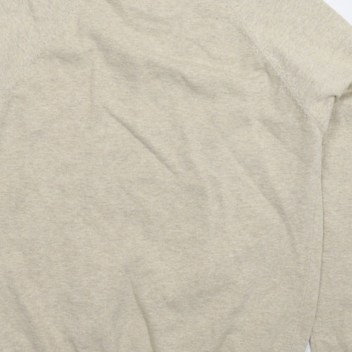 Primark Mens Grey  Knit Pullover Jumper Size S