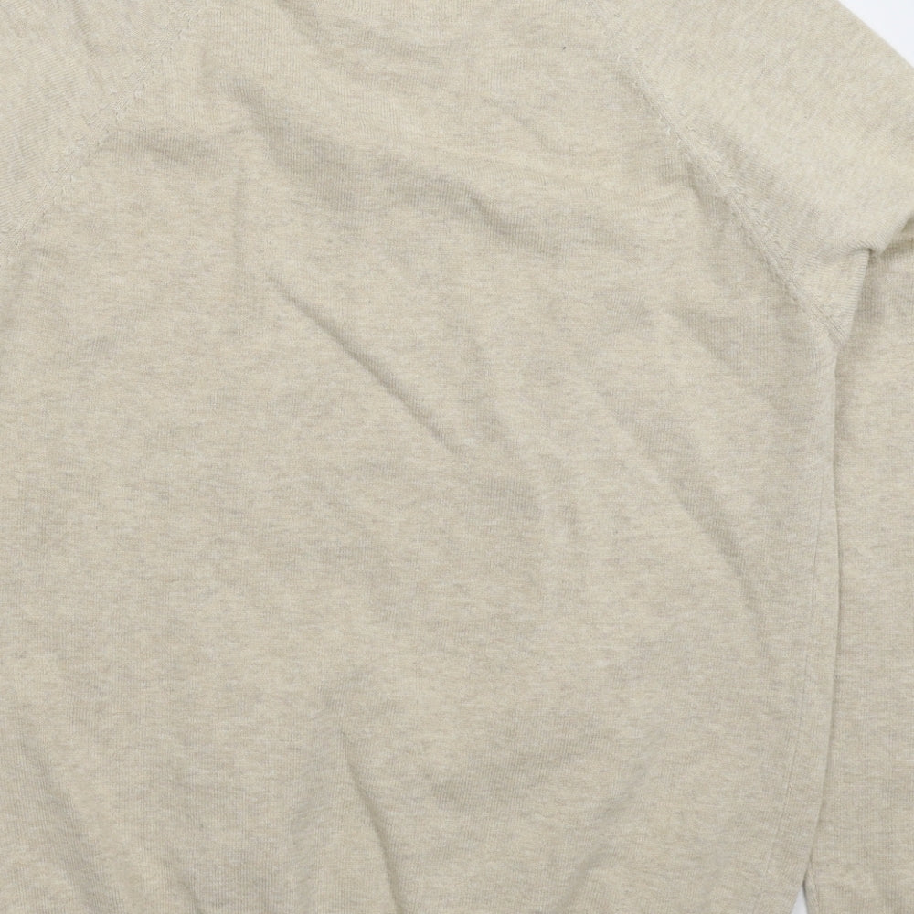 Primark Mens Grey  Knit Pullover Jumper Size S