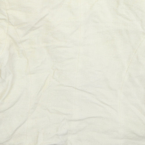 Mode Womens White   Jacket Blazer Size 12