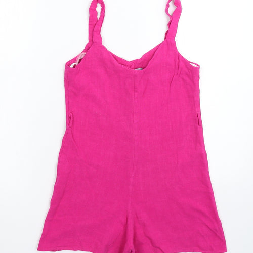 Primark Womens Pink   Jumpsuit One-Piece Size 8 L3 in
