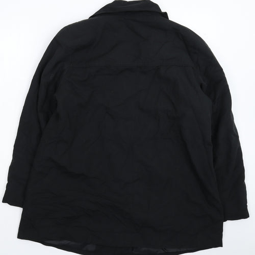 Special Collection Womens Black   Jacket Coat Size 14