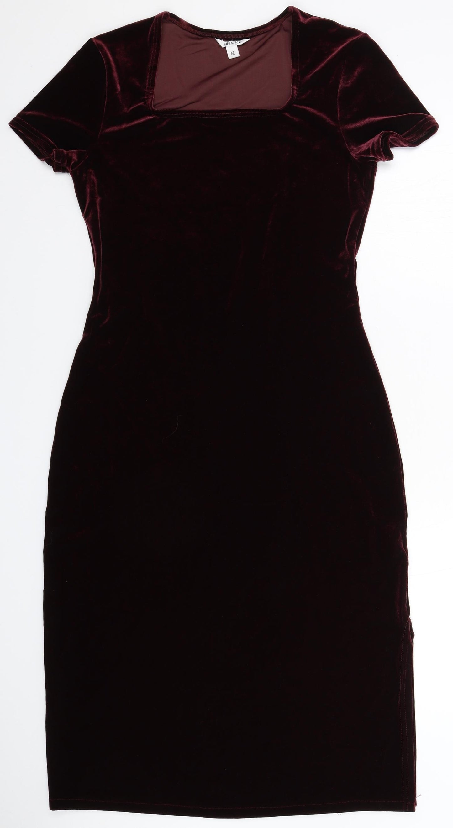 Equation Womens Purple   Fit & Flare  Size M