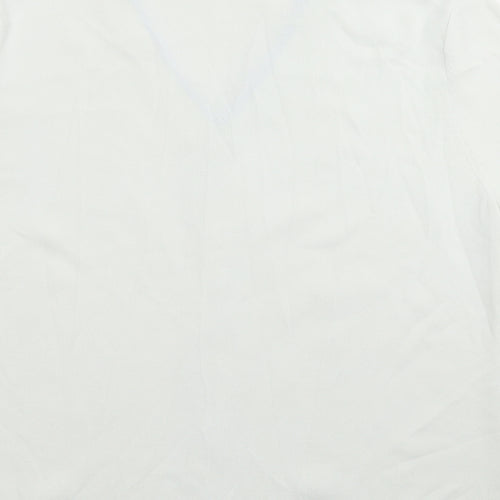 Casamia Womens White  Knit Pullover Jumper Size L