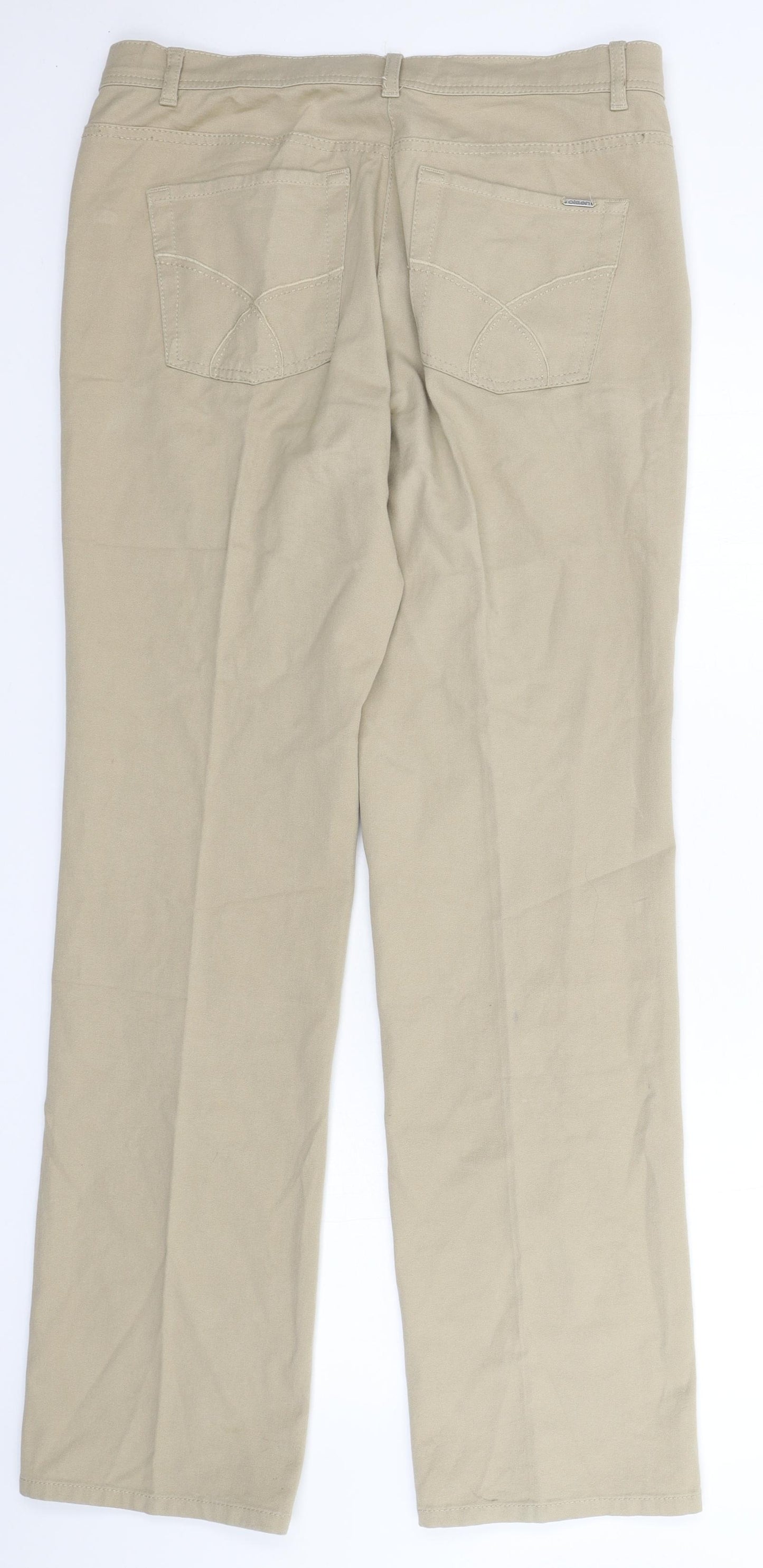 Olsen Womens Grey   Trousers  Size 16 L31 in