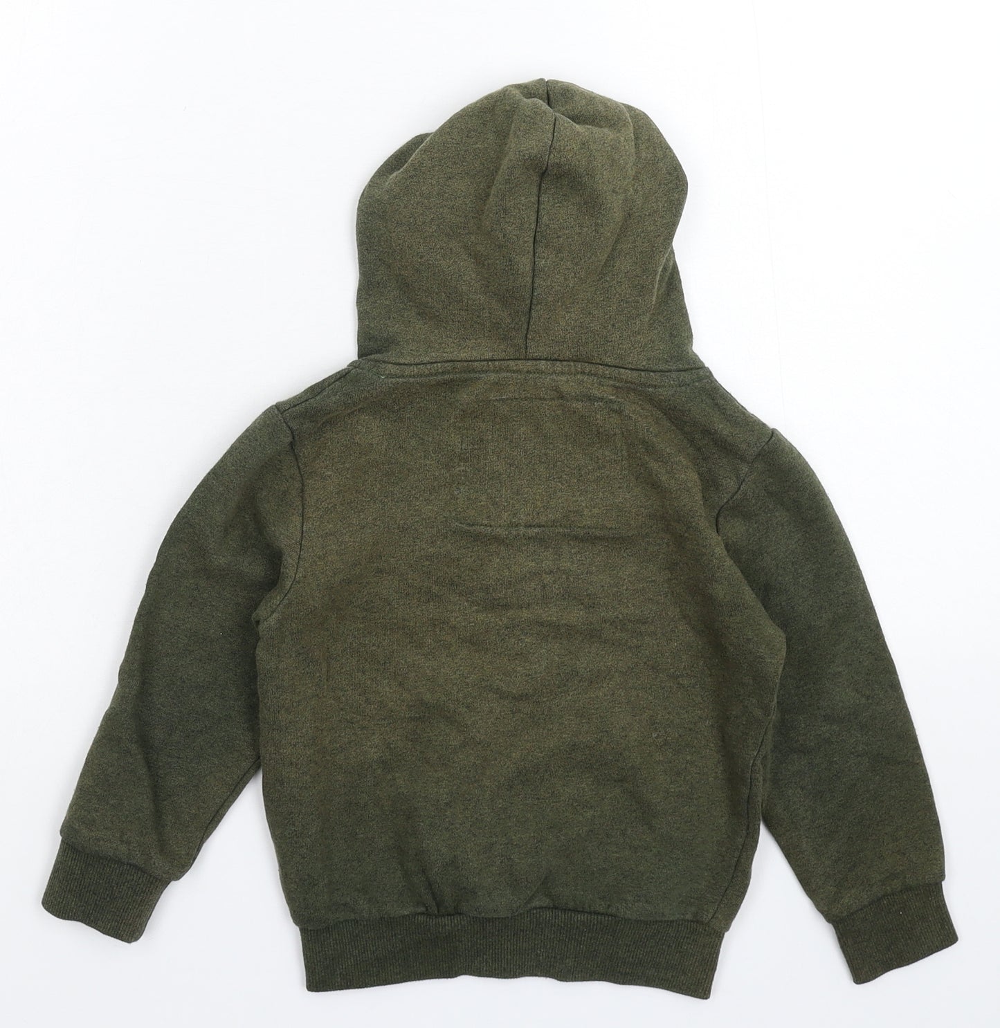 Isle of Man Boys Green   Pullover Hoodie Size 3-4 Years