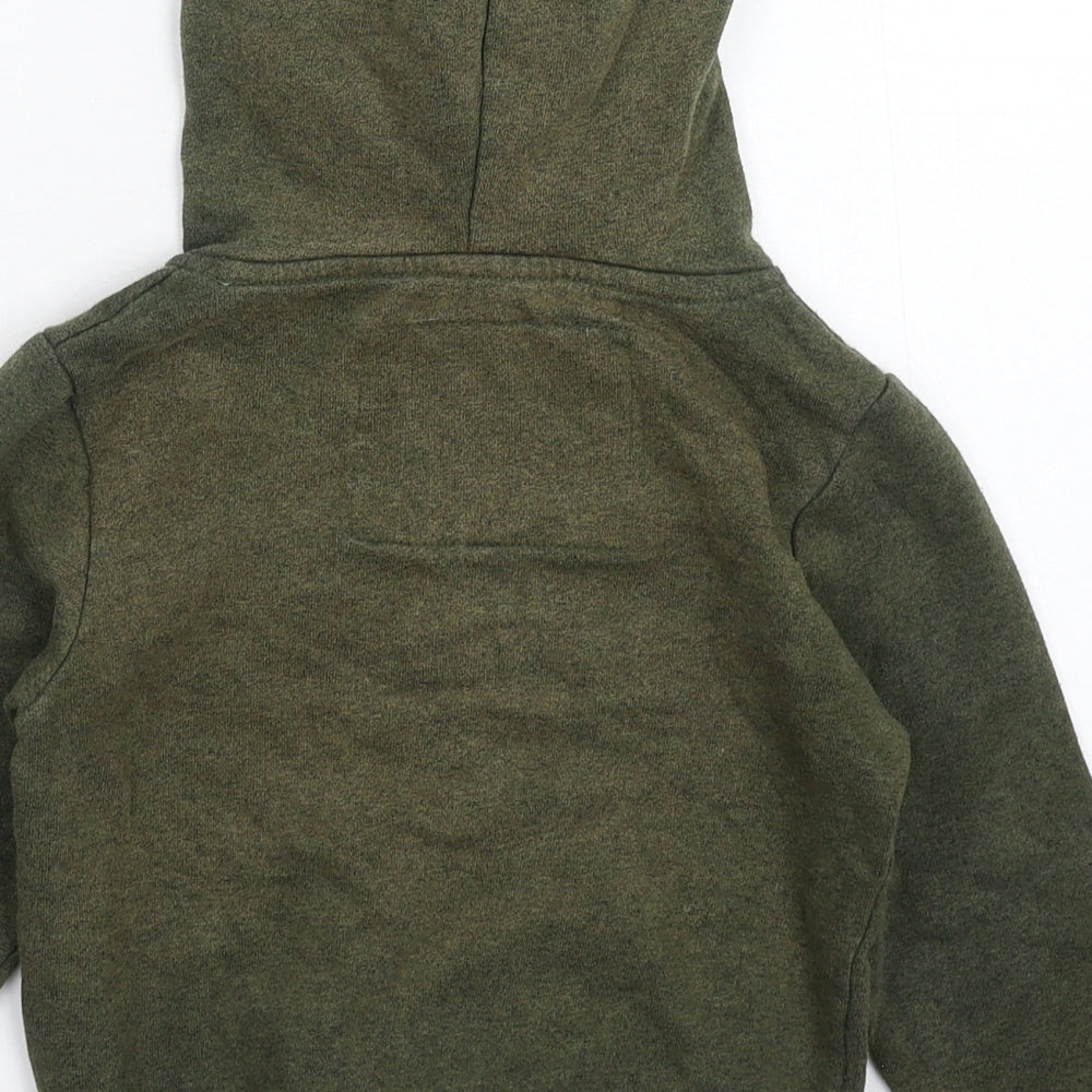Isle of Man Boys Green   Pullover Hoodie Size 3-4 Years