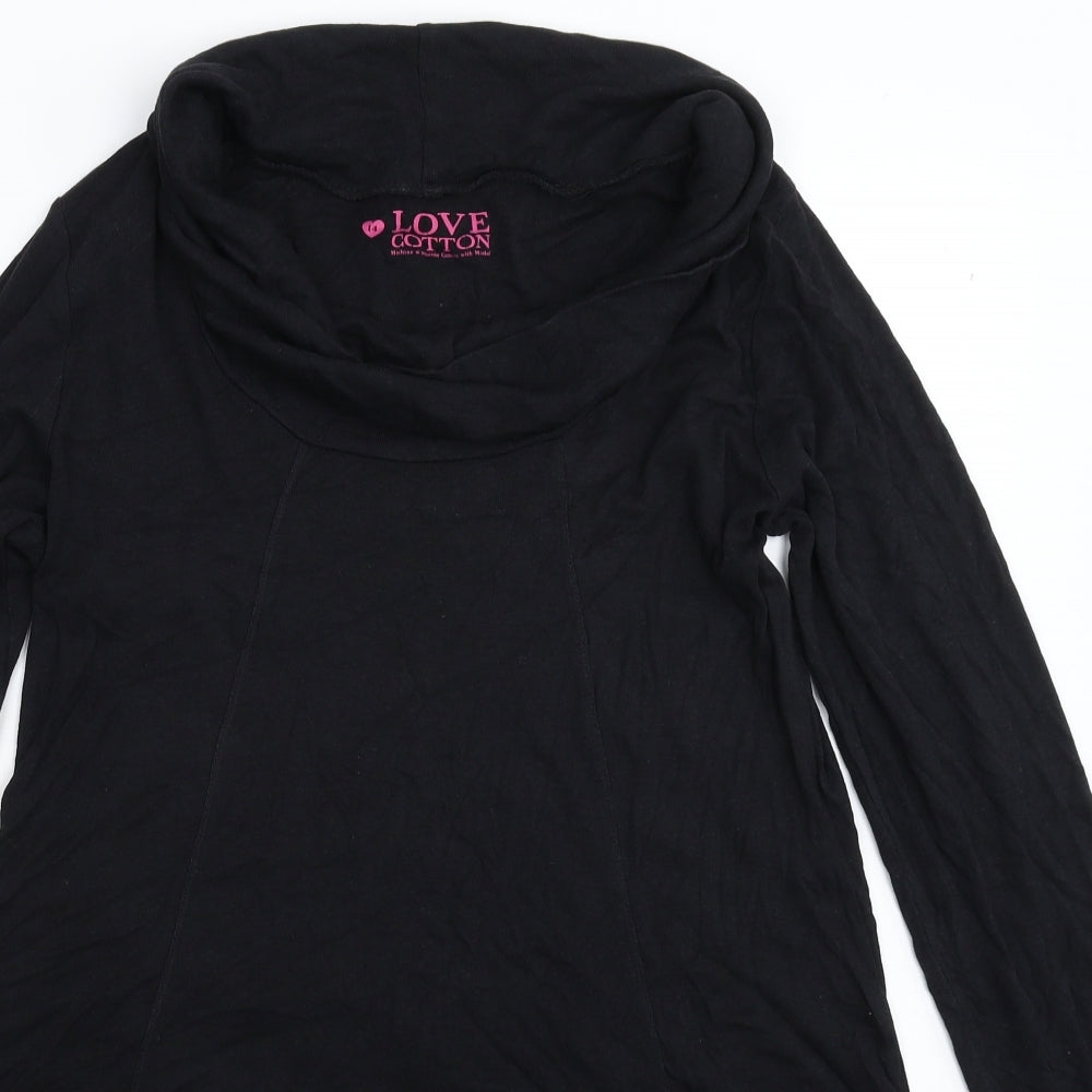 BHS Womens Black  Knit Pullover Jumper Size 18