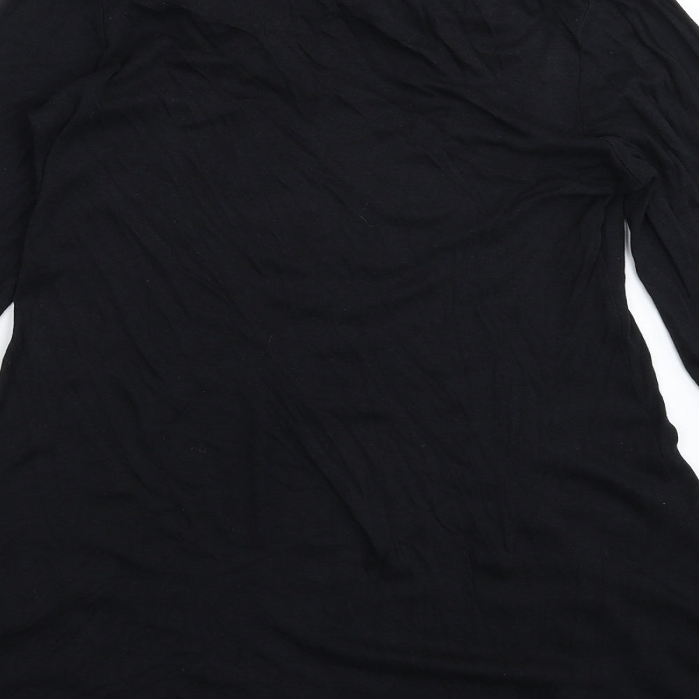 BHS Womens Black  Knit Pullover Jumper Size 18