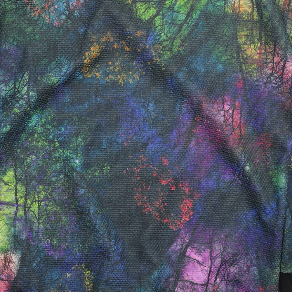 QED London Womens Multicoloured   Pullover Sweatshirt Size 14  - Oversized
