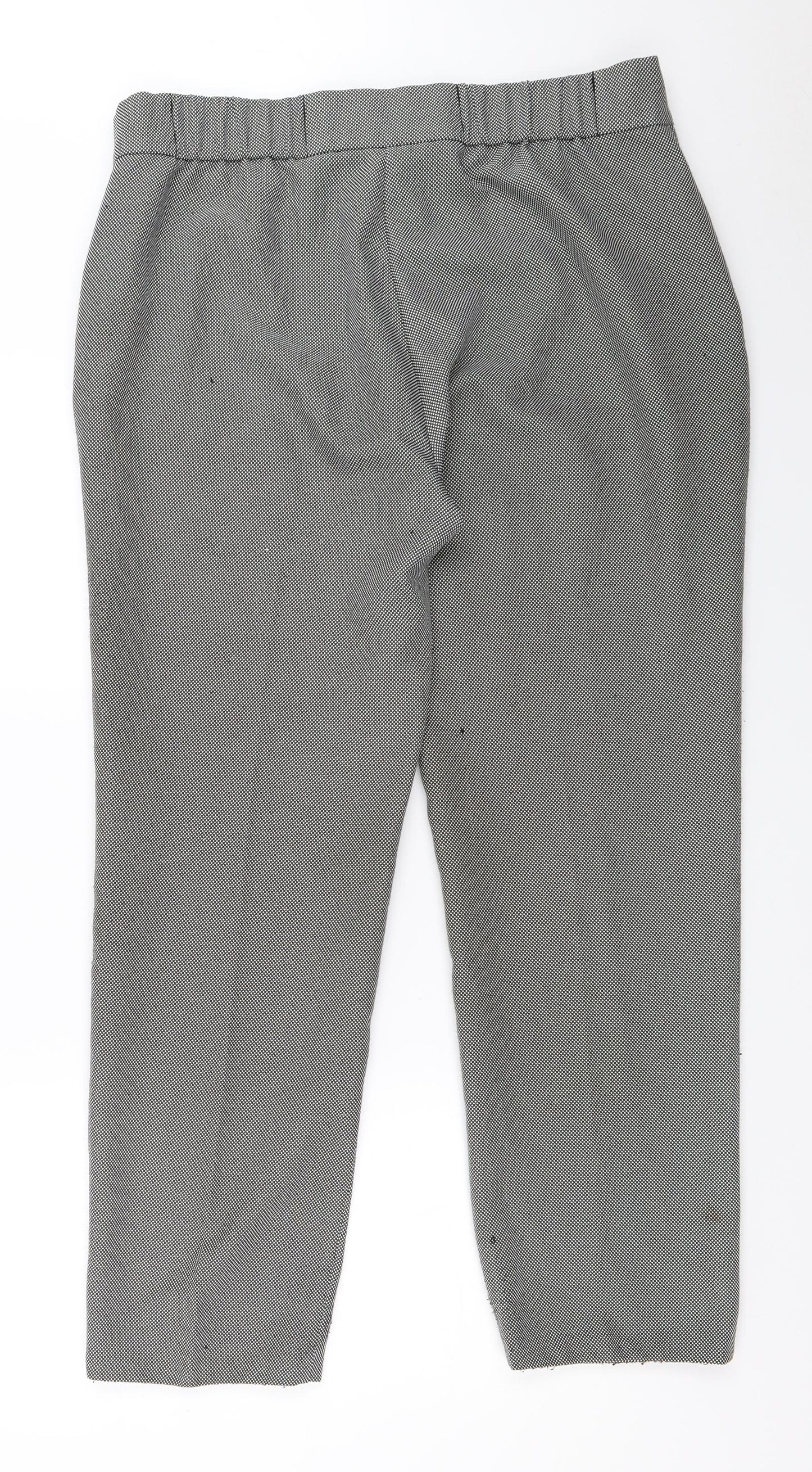 Marks and Spencer Womens Black   Trousers  Size 16 L28.5 in
