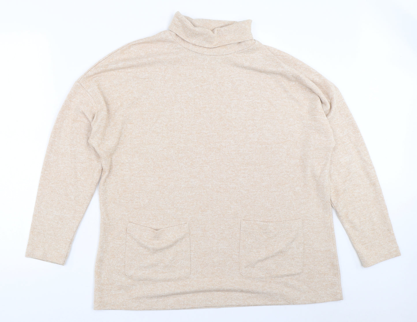 TU Womens Beige   Pullover Jumper Size 18