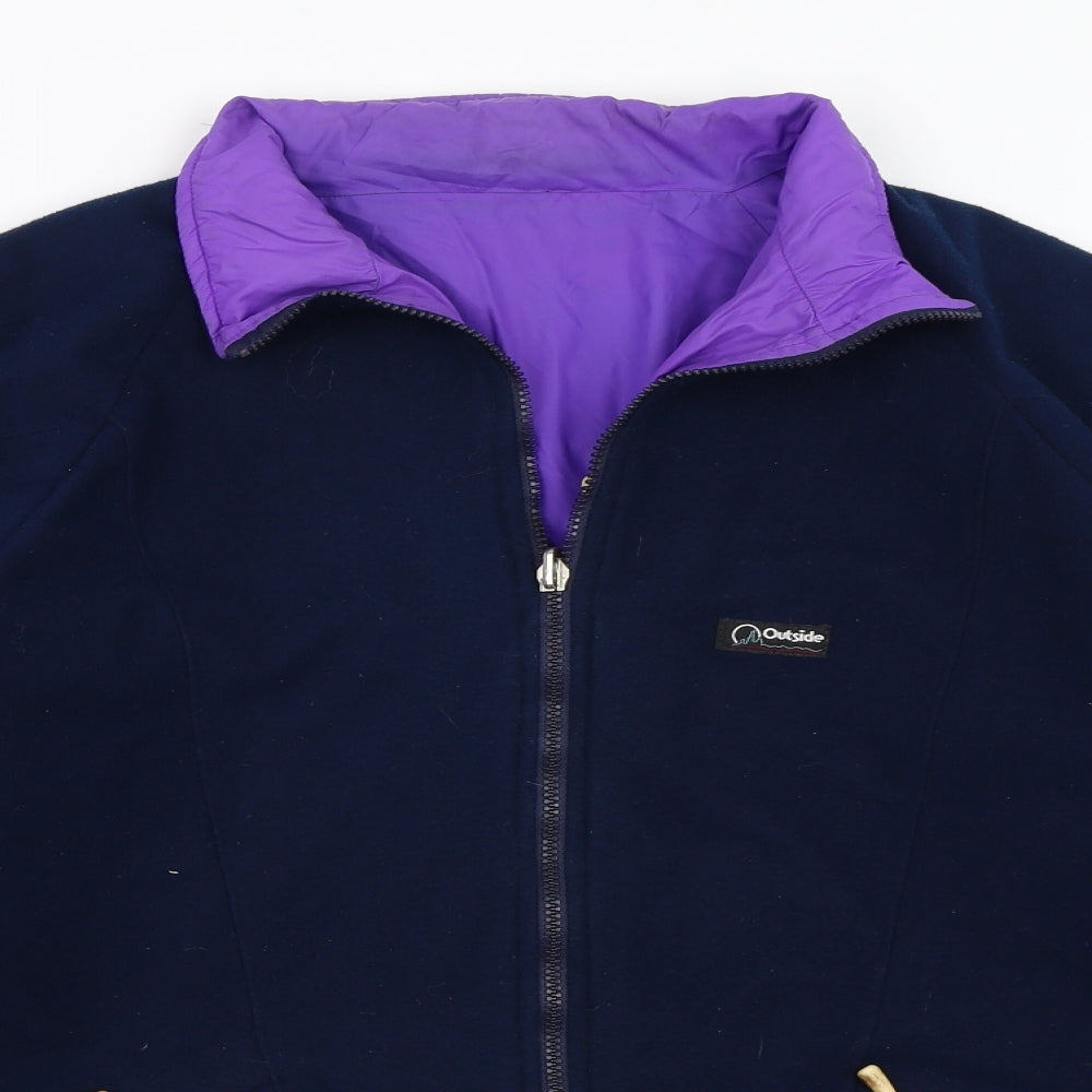 Preworn Womens Blue  Fleece Jacket  Size XL