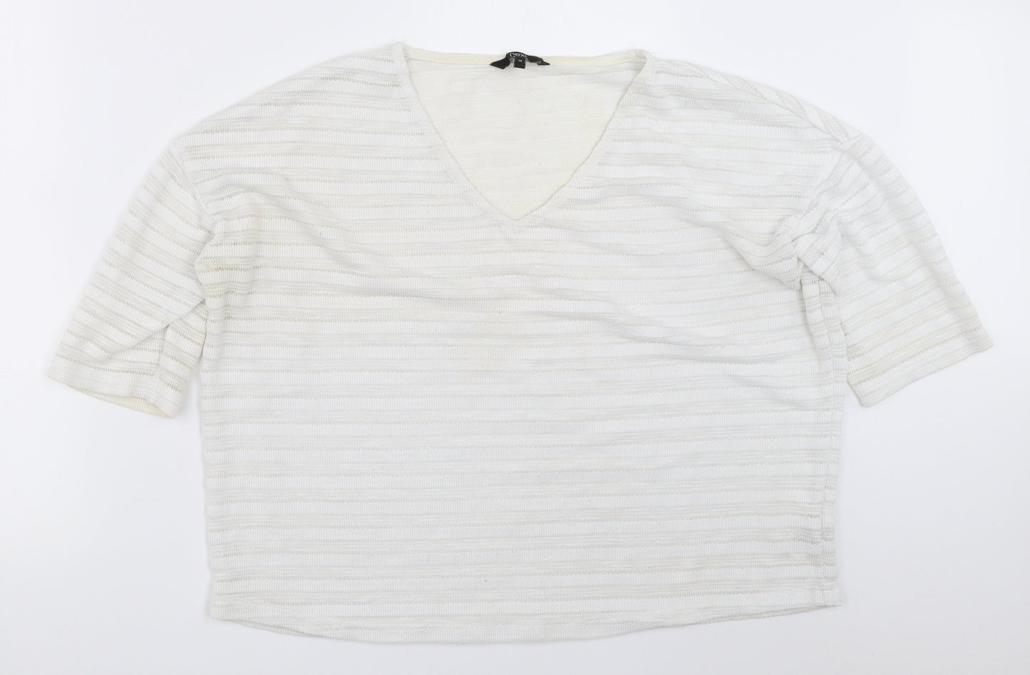 NEXT Womens Ivory   Basic T-Shirt Size 14