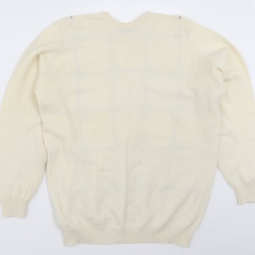 Lyle & Scott Womens Ivory   Pullover Jumper Size M