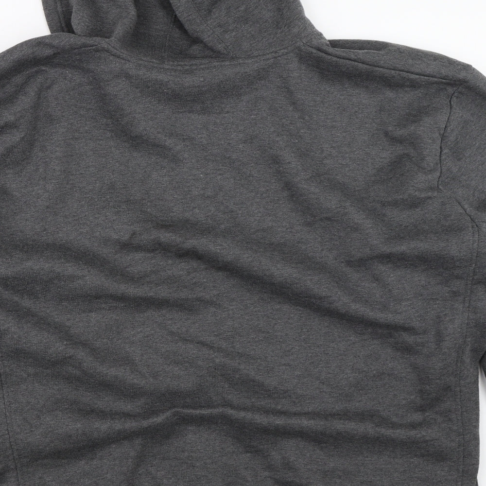 Slazenger Mens Grey   Full Zip Hoodie Size 4XL