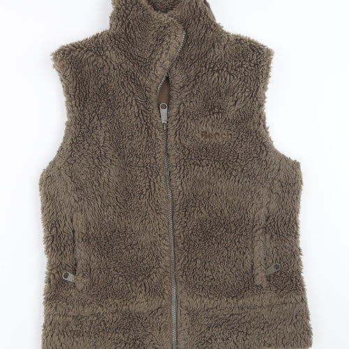 Bench Womens Brown   Gilet Coat Size L
