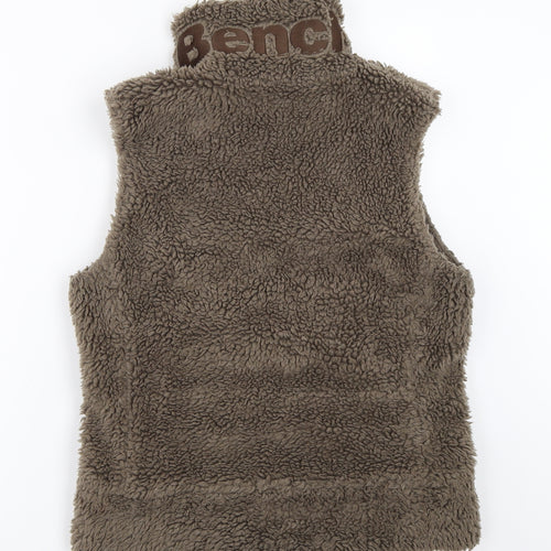 Bench Womens Brown   Gilet Coat Size L