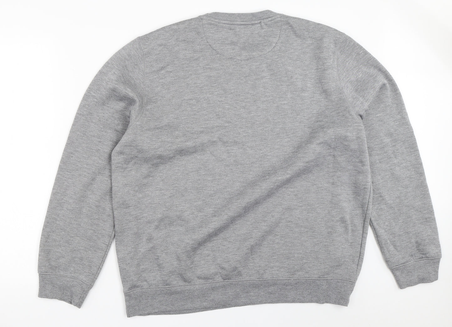 Easy Mens Grey   Pullover Sweatshirt Size 2XL