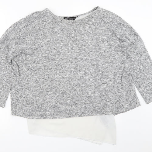 Dorothy Perkins Womens Grey   Pullover Jumper Size 16