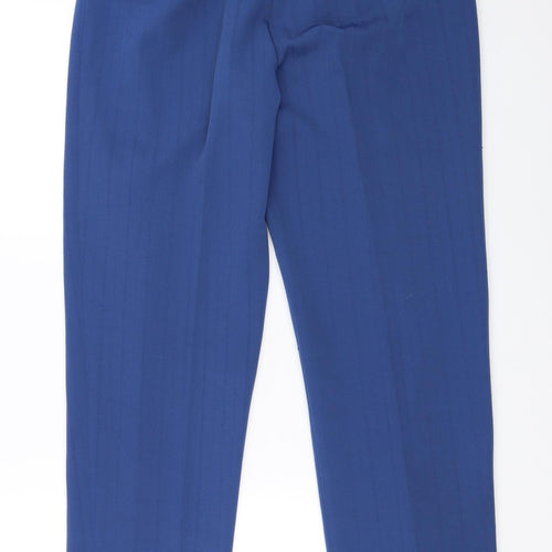 Afibel Womens Blue   Trousers  Size 12 L31.5 in
