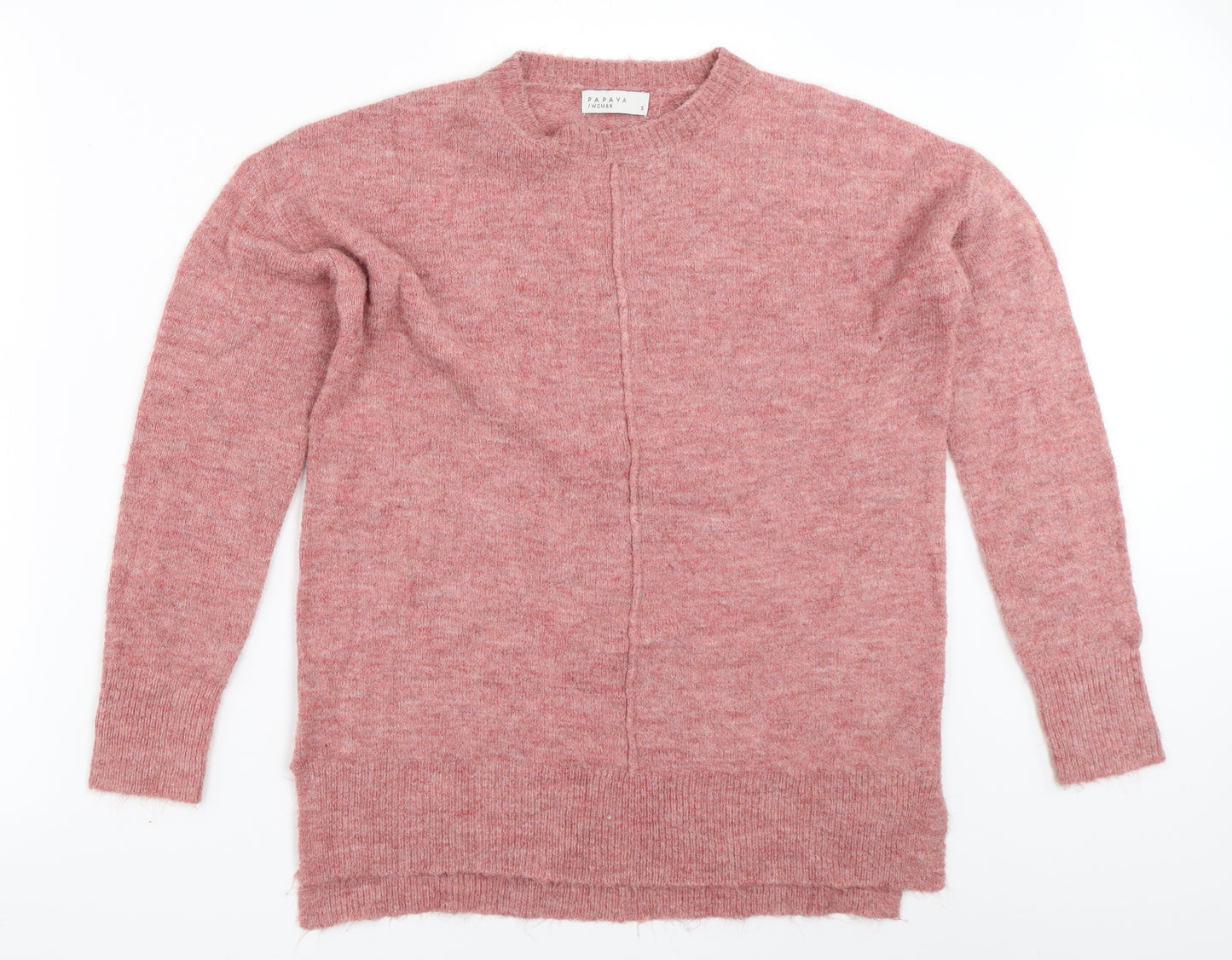 Papaya Womens Pink   Pullover Jumper Size S